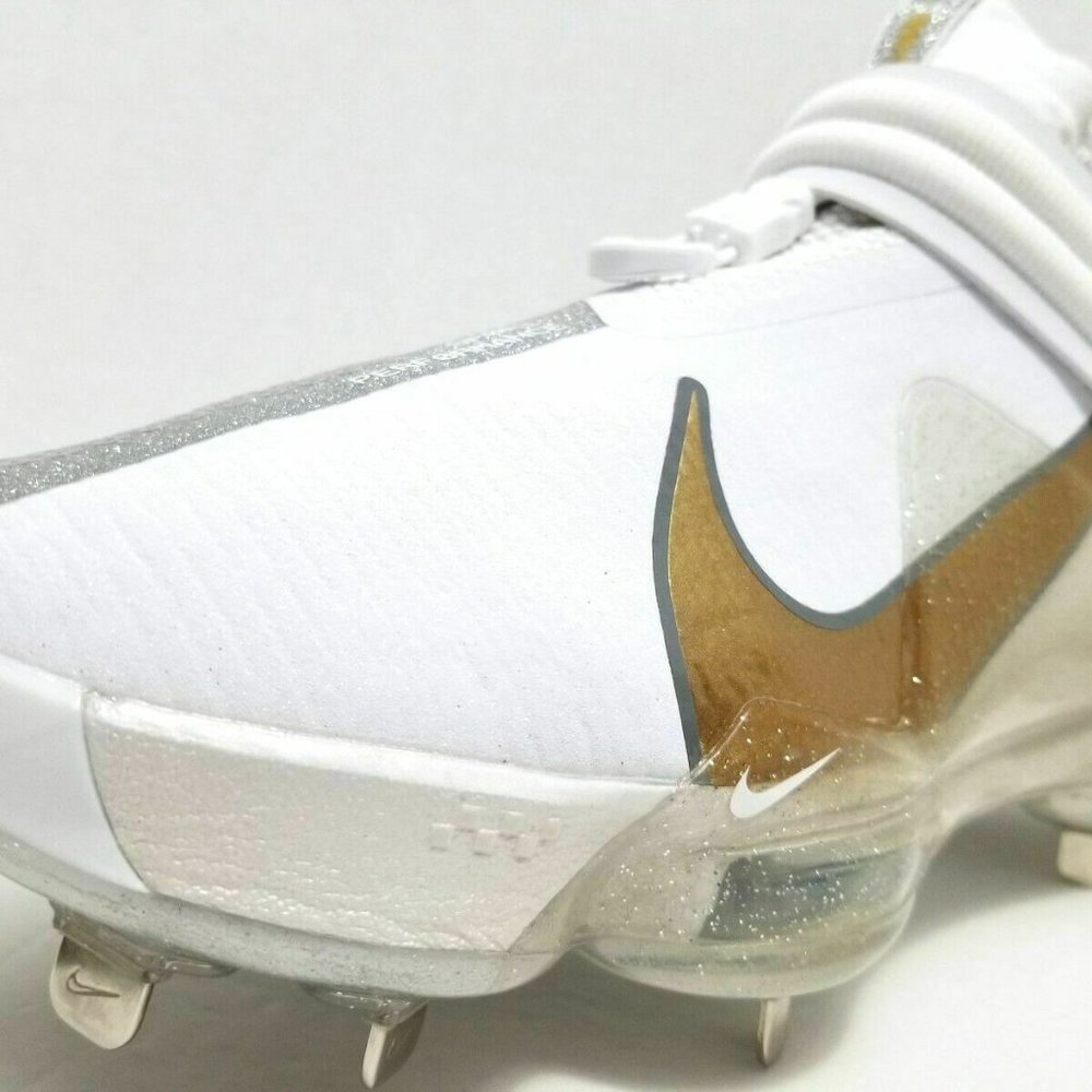 Nike Force Zoom Trout 7 White CI3134-101 Baseball MIKE TROUT RaRe Men's … - Picture 3 of 10